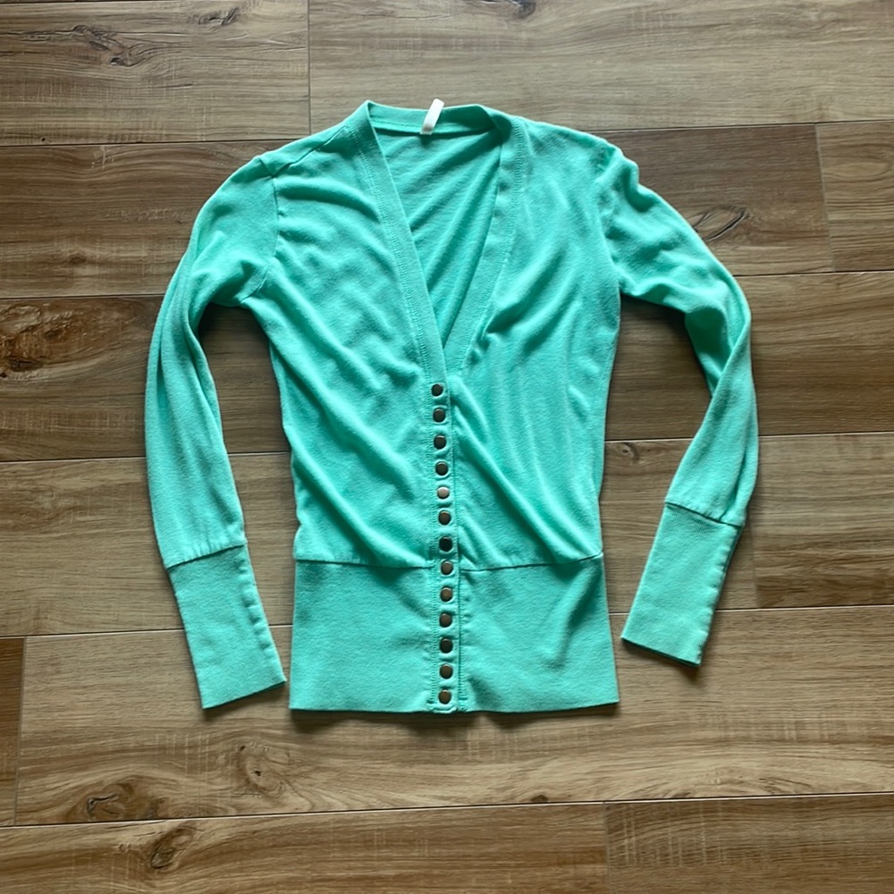 Col Story Snap/Button Down Cardigan
